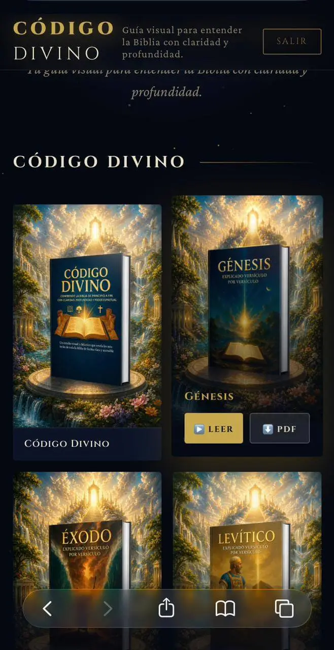 Biblioteca del portal Código Divino